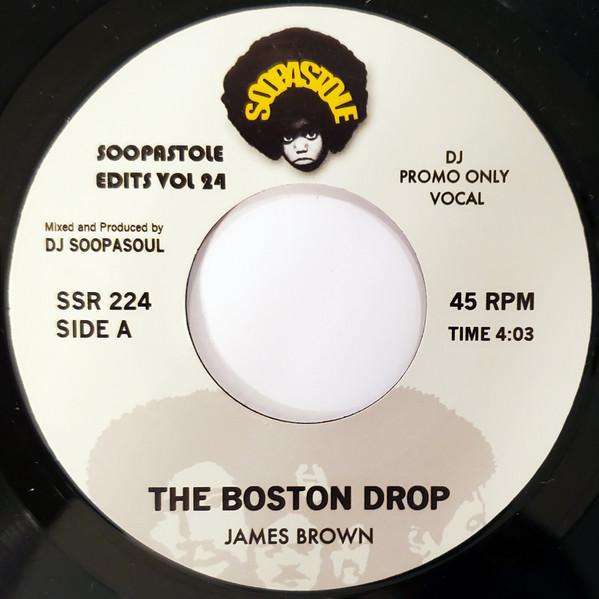 7inch Record JAMES BROWN - The Boston Drop SSR224 Soopastole 2021 UK Soul/Funk Used
7inch Record JAMES BROWN - The Boston Drop SSR224 Soopastole 2021 UK Soul/Funk Used
