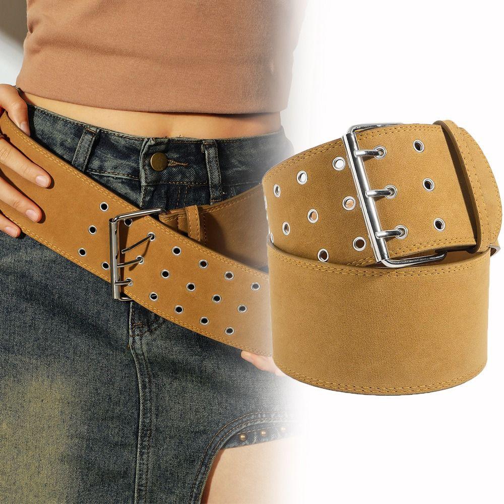 Trendy Suede Leather Wide Belt Luxury Design Punk Waist Strap Retro Trouser Dress Belts Gifts верблюд
Trendy Suede Leather Wide Belt Luxury Design Punk Waist Strap Retro Trouser Dress Belts Gifts верблюд