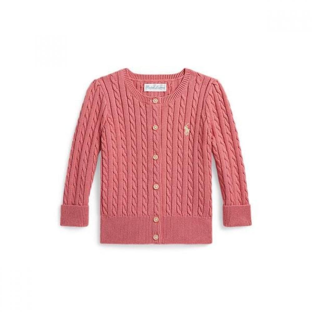 Polo Ralph Lauren Baby Girls Mini Cable Cotton Cardigan Cwposwef6820220650 18M
Polo Ralph Lauren Baby Girls Mini Cable Cotton Cardigan Cwposwef6820220650 18M