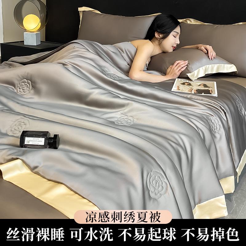 Cartoon Washed Cotton Summer Quilt Lightweight Air Conditioner Blanket Soft Breathable Bedding for Bedroom and Dorm Use Single Quilt 150x200cm
Cartoon Washed Cotton Summer Quilt Lightweight Air Conditioner Blanket Soft Breathable Bedding for Bedroom and Dorm Use Single Quilt 150x200cm