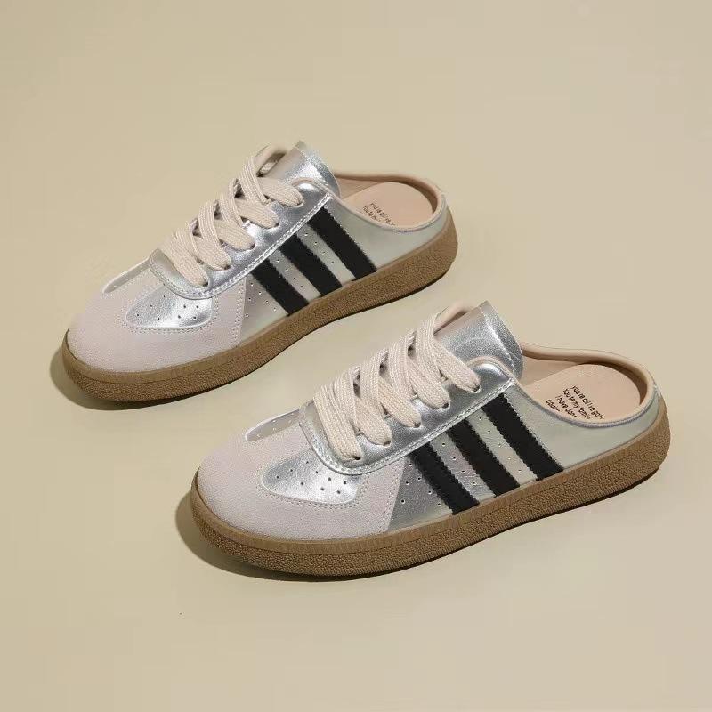 Dexun Baotou полутапочки женские 2025 весенне-летние модели носят ретро кожа толстая подошва без каблука и ленивые туфли 42 серебряный
Dexun Baotou полутапочки женские 2025 весенне-летние модели носят ретро кожа толстая подошва без каблука и ленивые туфли 42 серебряный