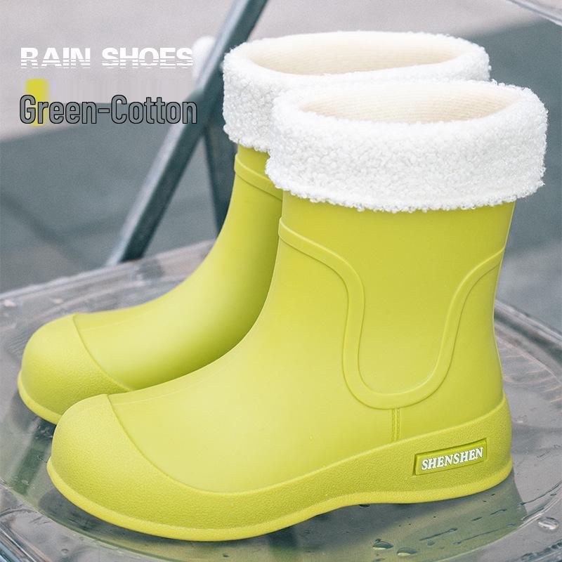 Корейський стиль жіночої моди водонепроникні гумові чоботи - високі протиковзкі, довгі трубки для вулиці з гумовим покриттям Size 40
Корейський стиль жіночої моди водонепроникні гумові чоботи - високі протиковзкі, довгі трубки для вулиці з гумовим покриттям Size 40