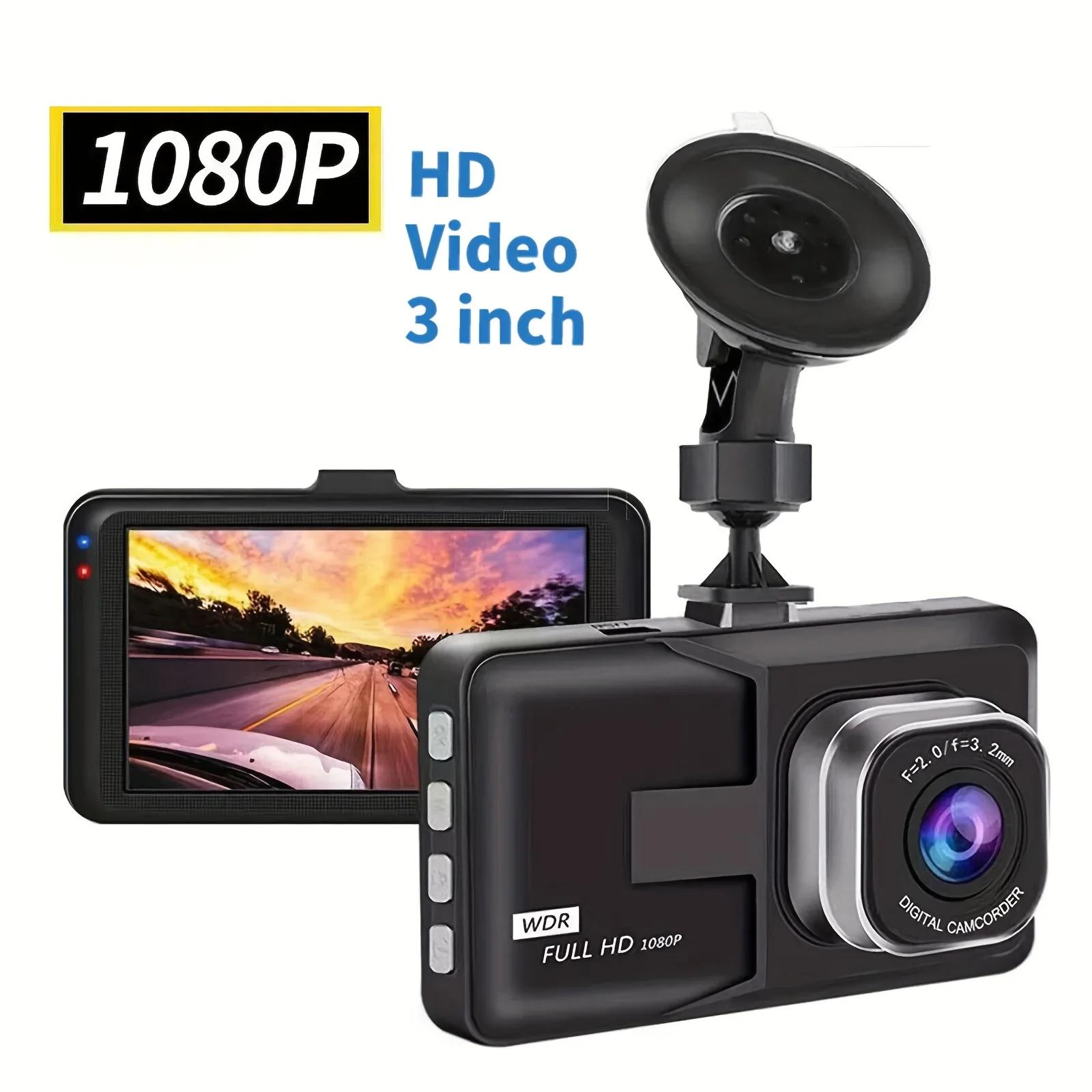 Suction Cup Type 3-Inch Driving Recorder High Definition 1080P Single Lens Loop Recording Night Vision Black Hidden Installation чорний
Suction Cup Type 3-Inch Driving Recorder High Definition 1080P Single Lens Loop Recording Night Vision Black Hidden Installation чорний