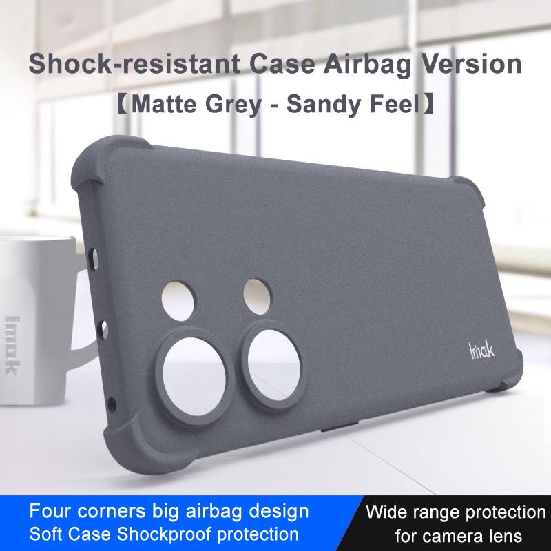 IMAK For OnePlus Ace 2V/Nord 3 5G Soft TPU Matte Phone Case Airbag Shockproof Back Cover Black
IMAK For OnePlus Ace 2V/Nord 3 5G Soft TPU Matte Phone Case Airbag Shockproof Back Cover Black
