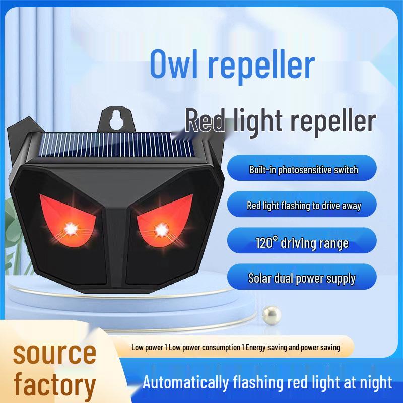 Solar-Powered Animal Repellent: Super Bright Outdoor Device for Rodents, Rabbits, Wolves, Deer, and Weasels 10.5*10.5*9cm, two-pack чёрный
Solar-Powered Animal Repellent: Super Bright Outdoor Device for Rodents, Rabbits, Wolves, Deer, and Weasels 10.5*10.5*9cm, two-pack чёрный