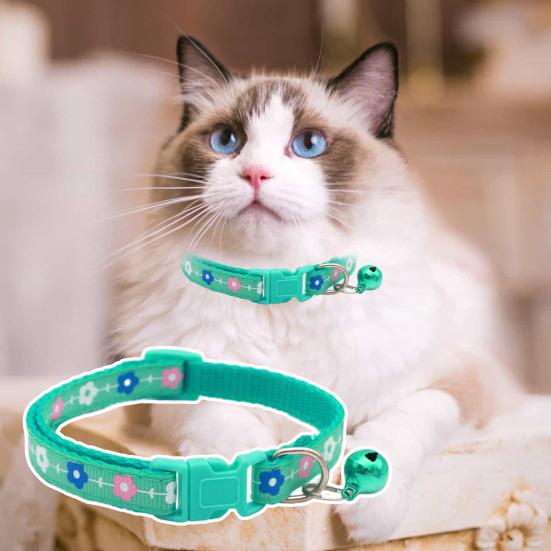 Yousheng 2 Pcs Pet Collar with Bell Floral Design Cat Collar with Buckle Adjustable Puppy Collar for Tiny Boys Girls Kitten Dogs Small Animals фиолетовый
Yousheng 2 Pcs Pet Collar with Bell Floral Design Cat Collar with Buckle Adjustable Puppy Collar for Tiny Boys Girls Kitten Dogs Small Animals фиолетовый