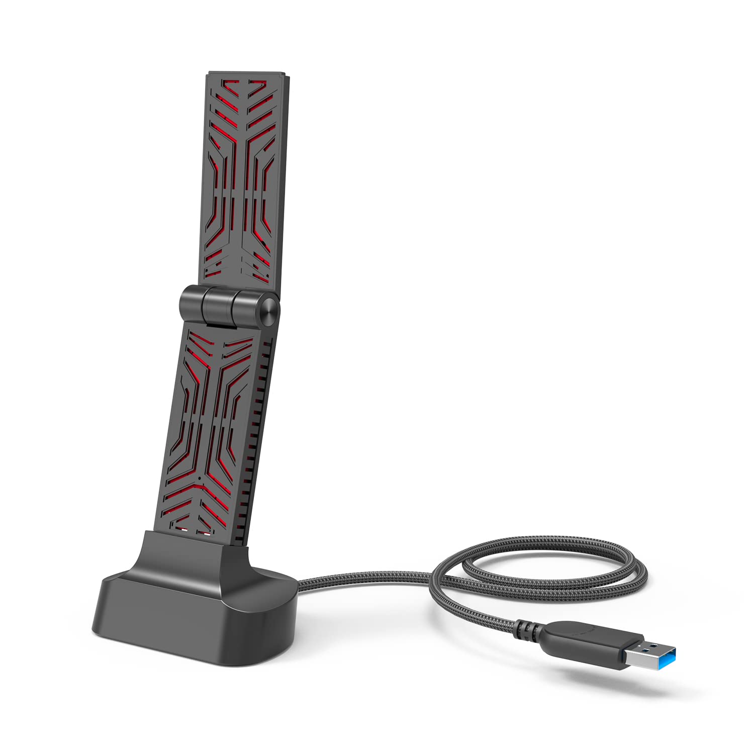 WAVLINK WiFi 6 Wireless LAN AX1800 USB WiFi Dongle for Dual Band 5GHz WPA3 4x3dBi Driver supports Windows USB3.0 Adapter, Handset, 3.0 PC, (1201Mbps) чорний
WAVLINK WiFi 6 Wireless LAN AX1800 USB WiFi Dongle for Dual Band 5GHz WPA3 4x3dBi Driver supports Windows USB3.0 Adapter, Handset, 3.0 PC, (1201Mbps) чорний
