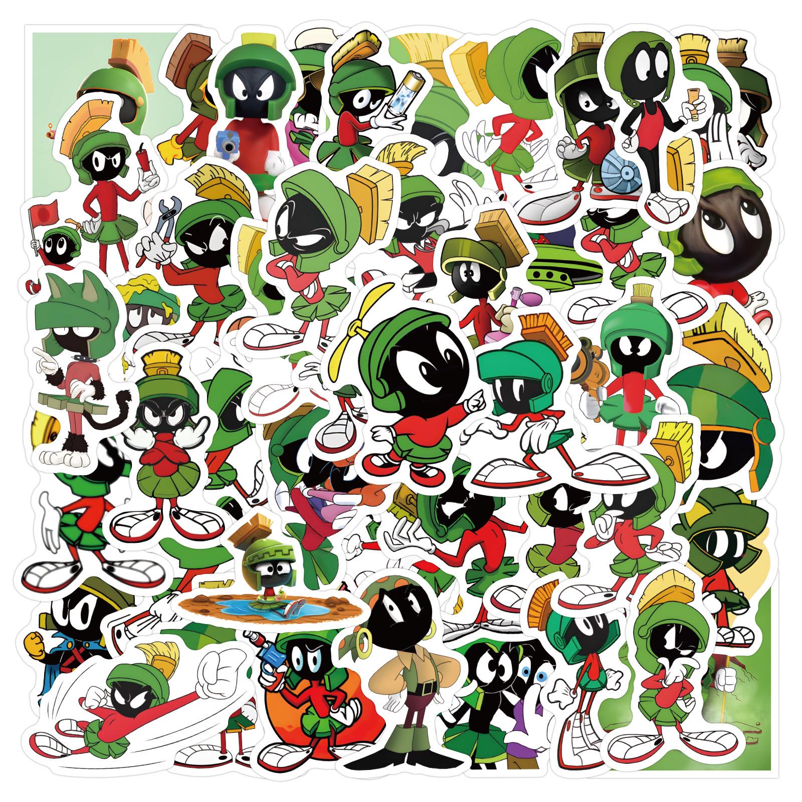 110-Piece Marvin the Martian Stickers for DIY Decoration - Perfect for Suitcases and Water Bottles
110-Piece Marvin the Martian Stickers for DIY Decoration - Perfect for Suitcases and Water Bottles