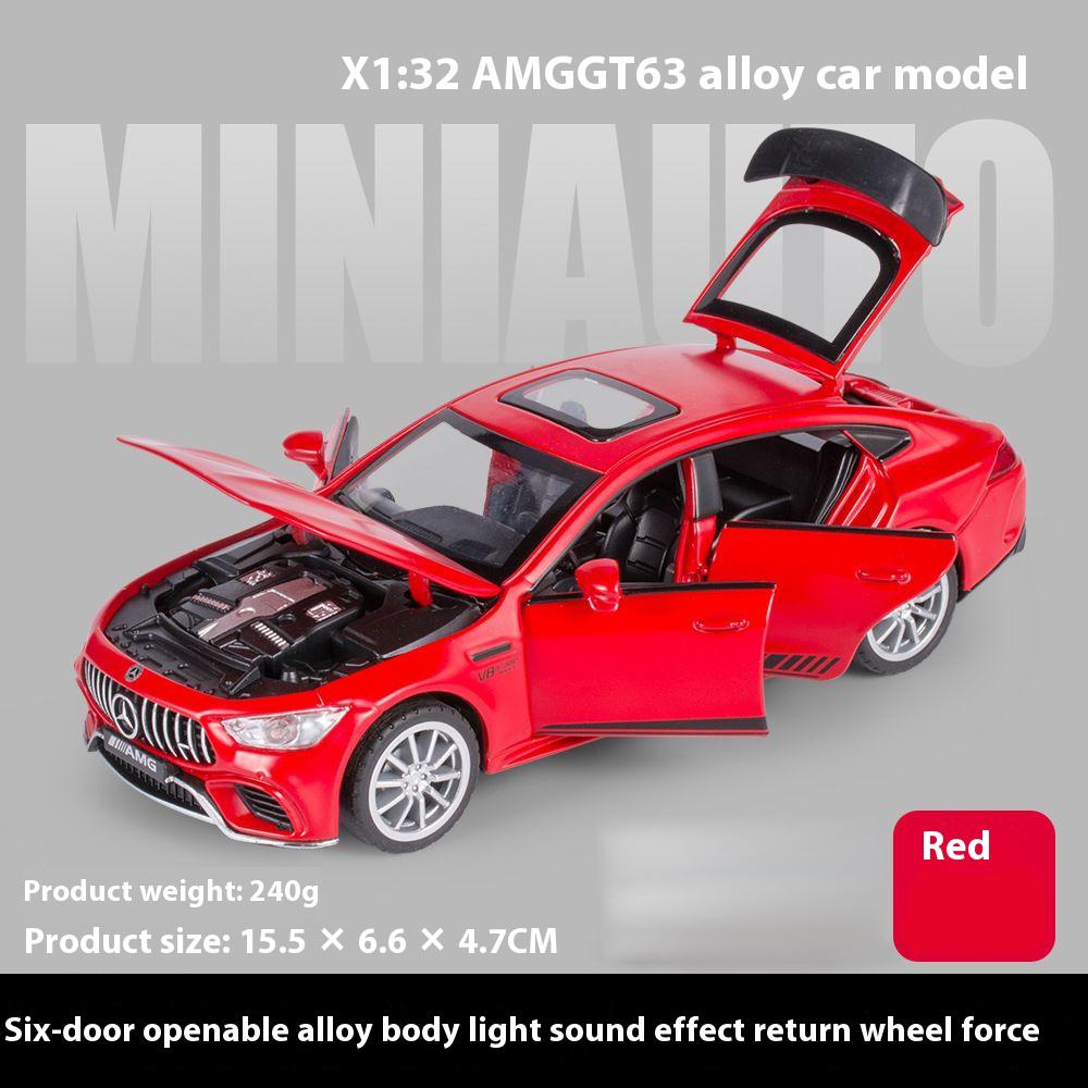 1:32 Mercedes Benz AMG GT63 Four Door Sports Car Alloy Diecast Car Model High Simulation Miniature Model Sound Light Toys Gift красный
1:32 Mercedes Benz AMG GT63 Four Door Sports Car Alloy Diecast Car Model High Simulation Miniature Model Sound Light Toys Gift красный