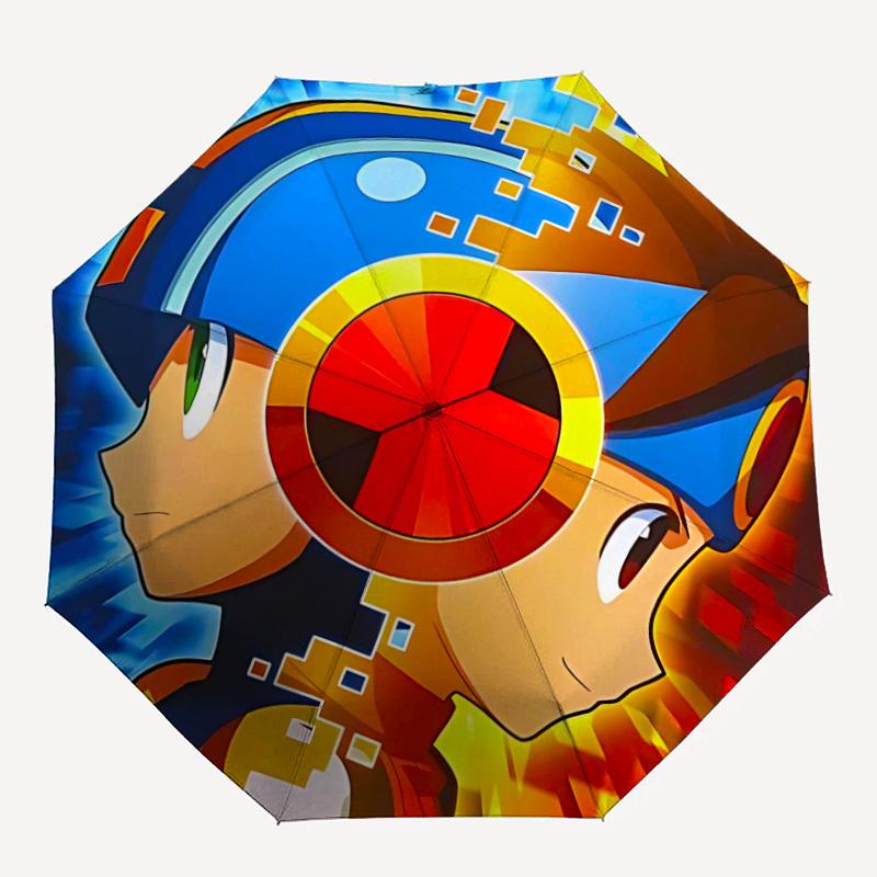 1PC Mega Man PixelArt RetroGaming Automatic Folding Umbrella - Compact 8-Rib Design, Durable Plastic & Iron, F010648
1PC Mega Man PixelArt RetroGaming Automatic Folding Umbrella - Compact 8-Rib Design, Durable Plastic & Iron, F010648