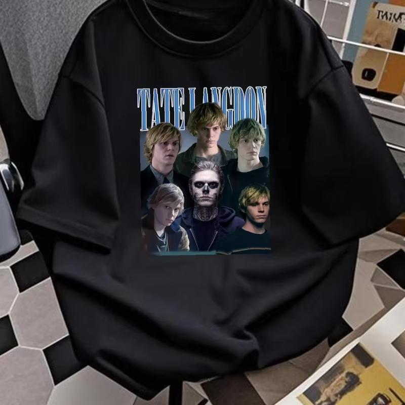 Retro American Horror Story Tete Landon Ivan Peters Tshirt Four Seasons Unisex and Women Cotton Casual Fashion Streetwear S
Retro American Horror Story Tete Landon Ivan Peters Tshirt Four Seasons Unisex and Women Cotton Casual Fashion Streetwear S