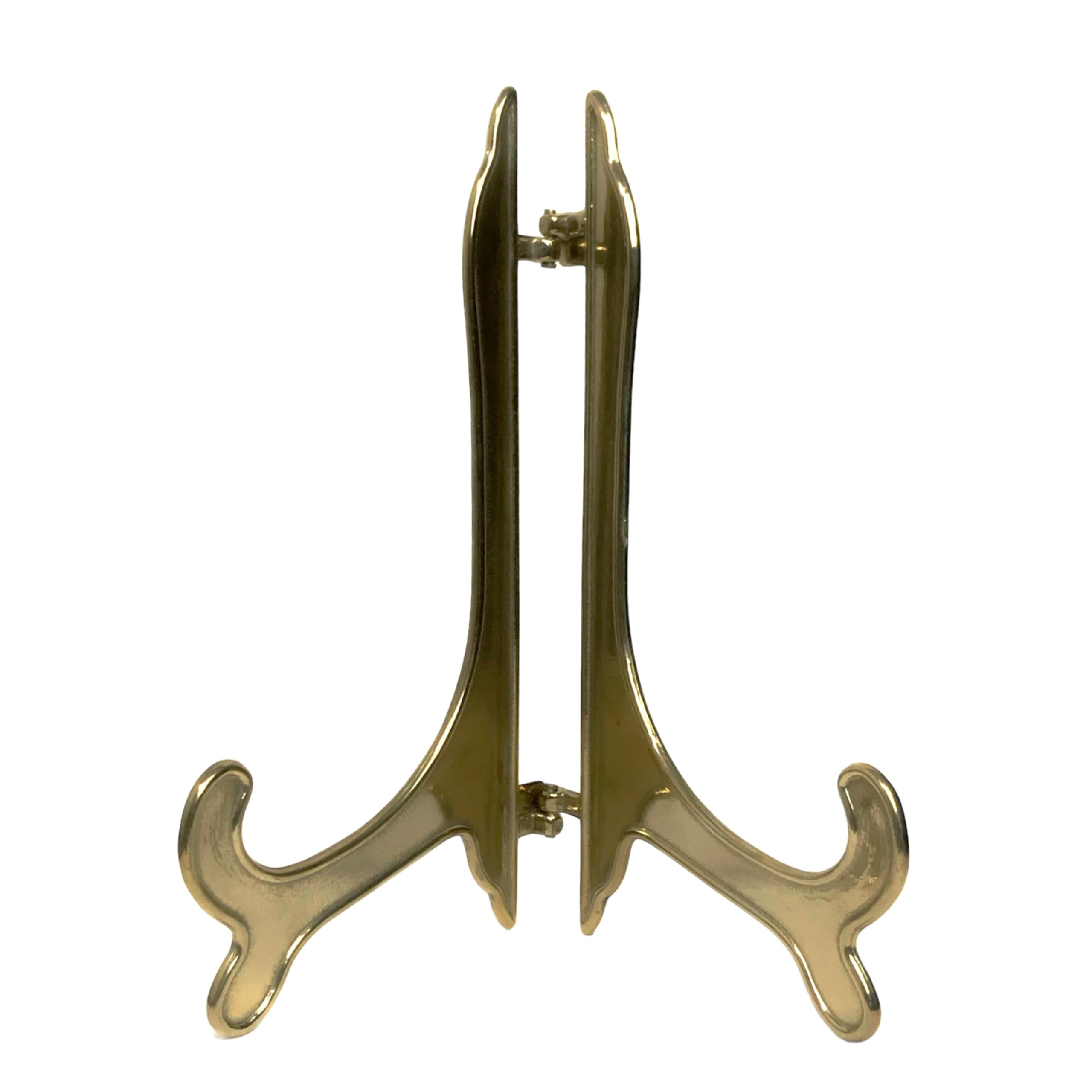 Wanizo Brass Plate Stand L (Suitable for plates with a diameter of 24cm to 33cm) Display Stand for Picture Frames, Clocks, Photos, Books, Fixtures, Pa
Wanizo Brass Plate Stand L (Suitable for plates with a diameter of 24cm to 33cm) Display Stand for Picture Frames, Clocks, Photos, Books, Fixtures, Pa