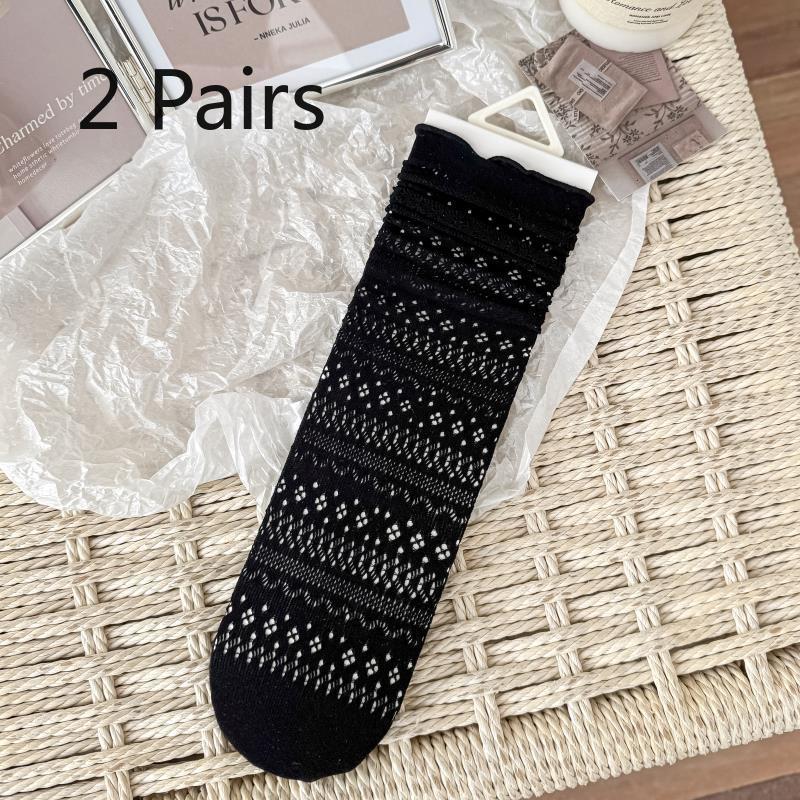 2 Pairs of Children s Summer and Spring Thin Mesh Breathable Mid-calf Socks in Solid Colors, Simple Design, Without Bones, Pile-up Style Socks 2 pairs чёрный
2 Pairs of Children s Summer and Spring Thin Mesh Breathable Mid-calf Socks in Solid Colors, Simple Design, Without Bones, Pile-up Style Socks 2 pairs чёрный