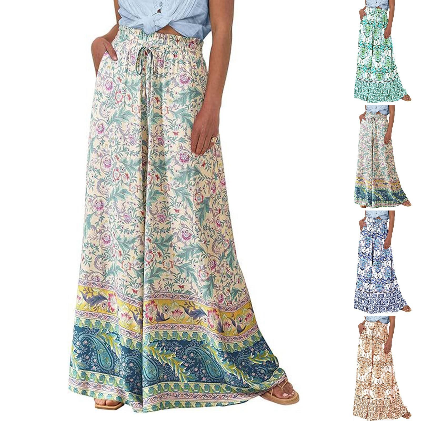 Women s Casual Loose Spring And Summer Fashion Bohemian Printed Trousers L зелёный
Women s Casual Loose Spring And Summer Fashion Bohemian Printed Trousers L зелёный