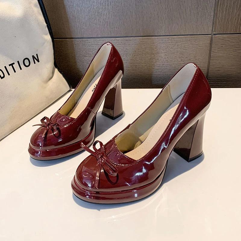 2024 Лидер продаж женские туфли на высоком каблуке модные туфли с круглым носком на толстой подошве для вечеринок новые весенне-летние офисные женские размеры 35
2024 Лидер продаж женские туфли на высоком каблуке модные туфли с круглым носком на толстой подошве для вечеринок новые весенне-летние офисные женские размеры 35