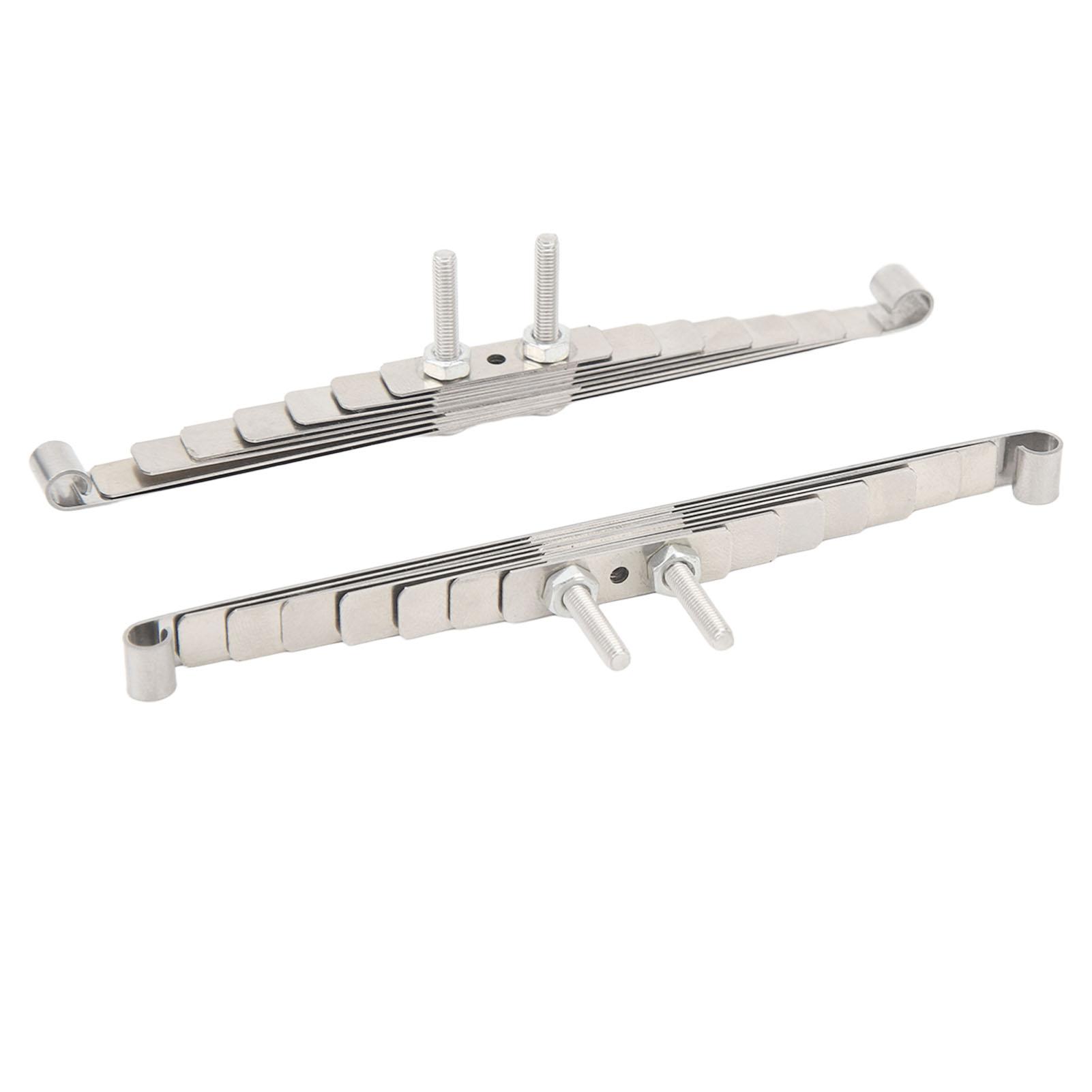 2pcs Powered Front Suspension Plate Stainless Steel Rustproof Wear Resistant for Tamiya 114 Dump
2pcs Powered Front Suspension Plate Stainless Steel Rustproof Wear Resistant for Tamiya 114 Dump