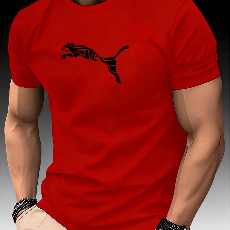 New Summer Luxury Men s Fashion Fox Leopard Print T-shirt Crewneck Casual Trend Y2K High-end High Quality Fitness Sports T-shirt XL червоний
New Summer Luxury Men s Fashion Fox Leopard Print T-shirt Crewneck Casual Trend Y2K High-end High Quality Fitness Sports T-shirt XL червоний