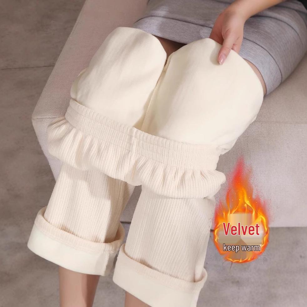 Women s High-Waisted Corduroy Wide-Leg Pants – Thickened Velvet Apricot for Autumn/Winter S
Women s High-Waisted Corduroy Wide-Leg Pants – Thickened Velvet Apricot for Autumn/Winter S