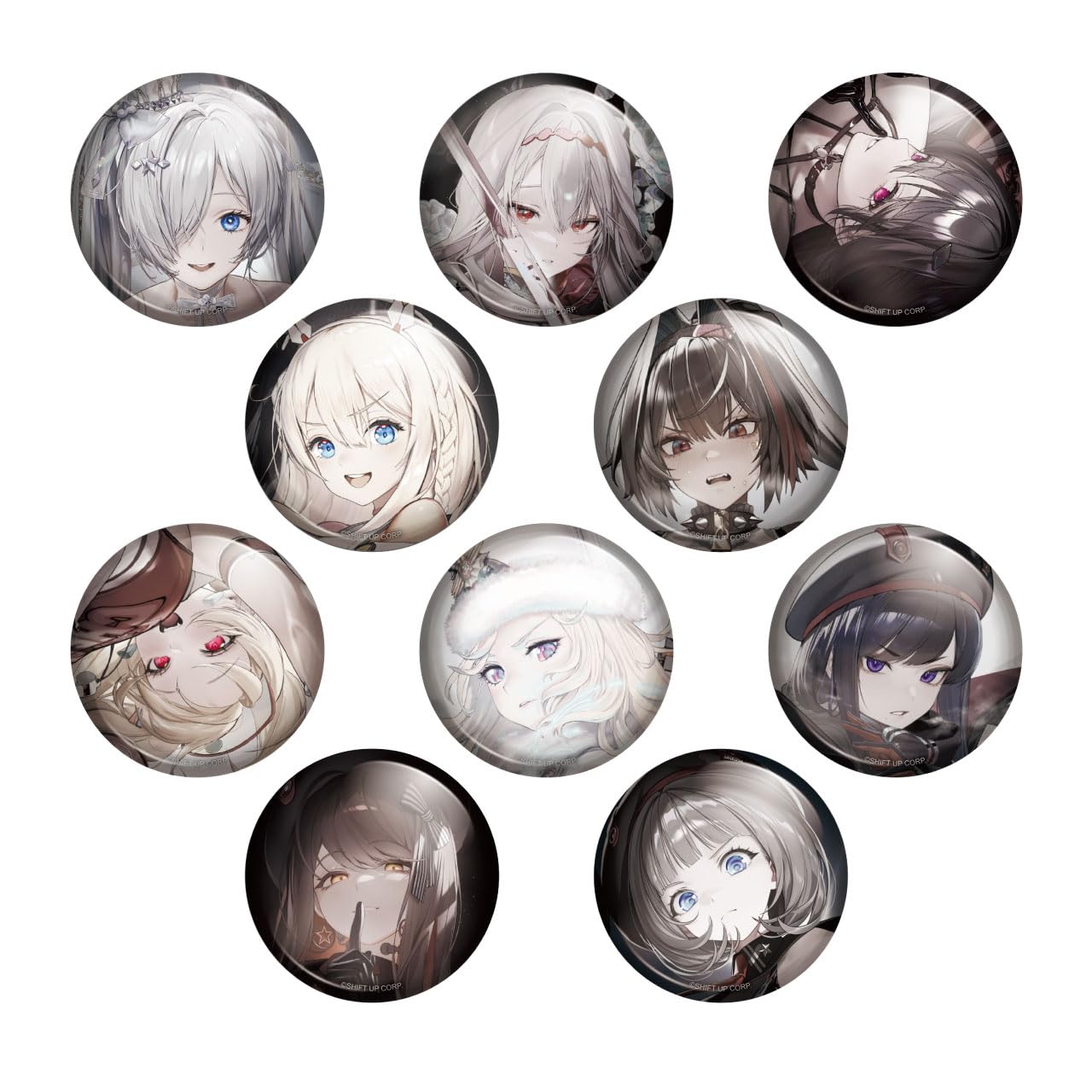 Algernon Products Goddess of NIKKE BURST COLLECTION Badge 1 56mm Metal Victory Vol. 5, Box, Approx. Diameter,
Algernon Products Goddess of NIKKE BURST COLLECTION Badge 1 56mm Metal Victory Vol. 5, Box, Approx. Diameter,