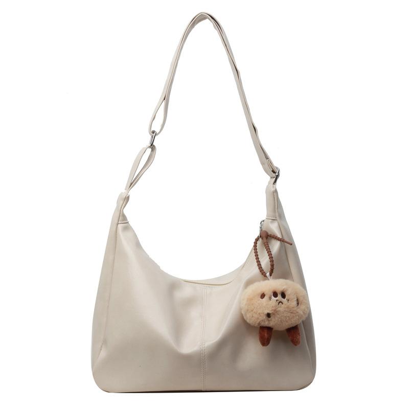 High-end tote bag women s spring and summer new fashion shoulder bag commuter messenger bag Without pendant слоновая кость
High-end tote bag women s spring and summer new fashion shoulder bag commuter messenger bag Without pendant слоновая кость