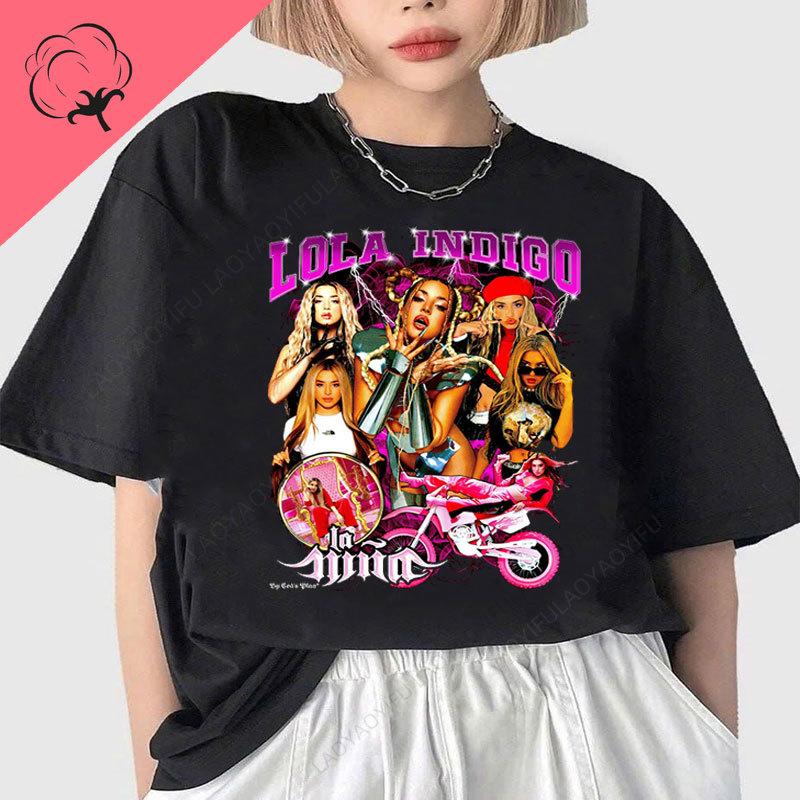 Lola Indigo Camiseta The Little Girl Printed TShirt Unisex Women 100 Cotton Crewneck Short Sleeved Y2k Clothes 3XL
Lola Indigo Camiseta The Little Girl Printed TShirt Unisex Women 100 Cotton Crewneck Short Sleeved Y2k Clothes 3XL