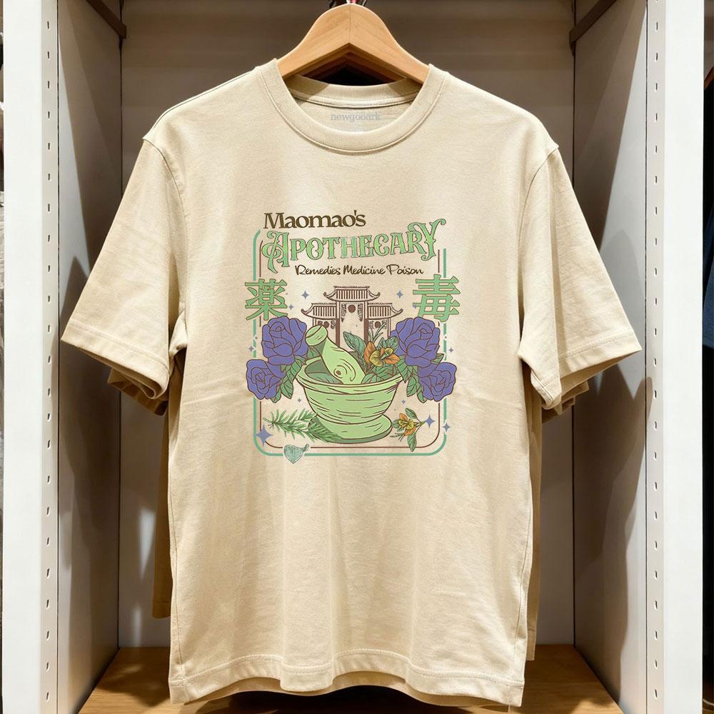 The Apothecary Diaries Mao Maos Apothecary Classic TShirt Anime Women Unisex Vintage graphic t shirts Cotton Oneck Tops Tee S
The Apothecary Diaries Mao Maos Apothecary Classic TShirt Anime Women Unisex Vintage graphic t shirts Cotton Oneck Tops Tee S