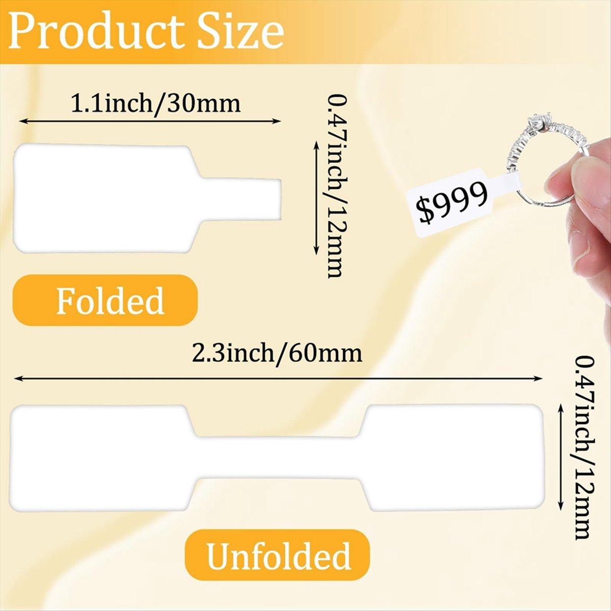 BHBL 1000Pcs Jewelry Price Tags Stickers Roll White Blank Jewelry Price Tags Necklace Ring Display Labels China Mainland
BHBL 1000Pcs Jewelry Price Tags Stickers Roll White Blank Jewelry Price Tags Necklace Ring Display Labels China Mainland