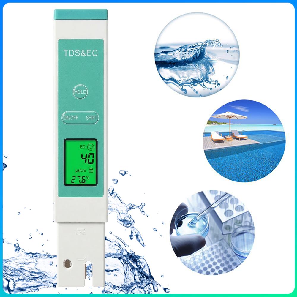 Smart Backlight Water Tester LCD Digital TDS Water Quality Testing Pen Temperature EC/TDS Test Pen for Aquarium Hydroponics China Mainland
Smart Backlight Water Tester LCD Digital TDS Water Quality Testing Pen Temperature EC/TDS Test Pen for Aquarium Hydroponics China Mainland