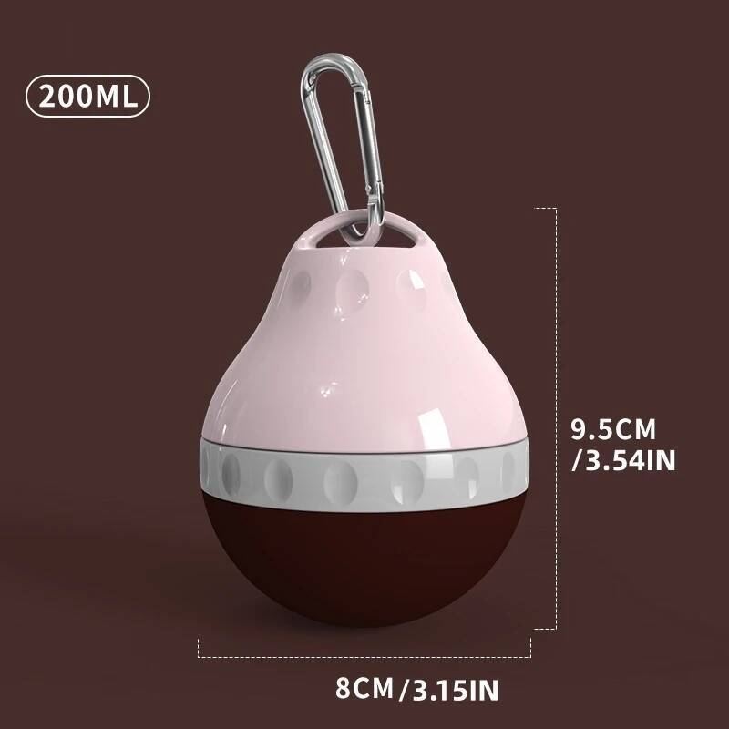 Portable Silicone Dog Water Bottle 200ML Leakproof Foldable Water Food Dispenser Outdoor Travel Walking Cat Water Cup Pet Supply 200ml рожевий
Portable Silicone Dog Water Bottle 200ML Leakproof Foldable Water Food Dispenser Outdoor Travel Walking Cat Water Cup Pet Supply 200ml рожевий