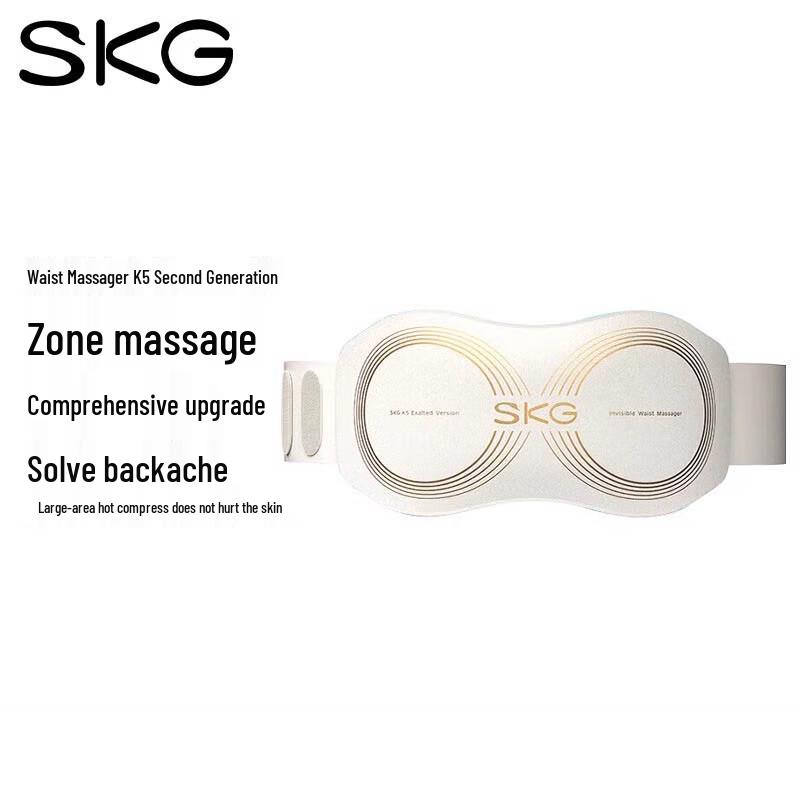 SKG K5 Series 2nd Gen Waist Massager CN plug (adapter included)
SKG K5 Series 2nd Gen Waist Massager CN plug (adapter included)