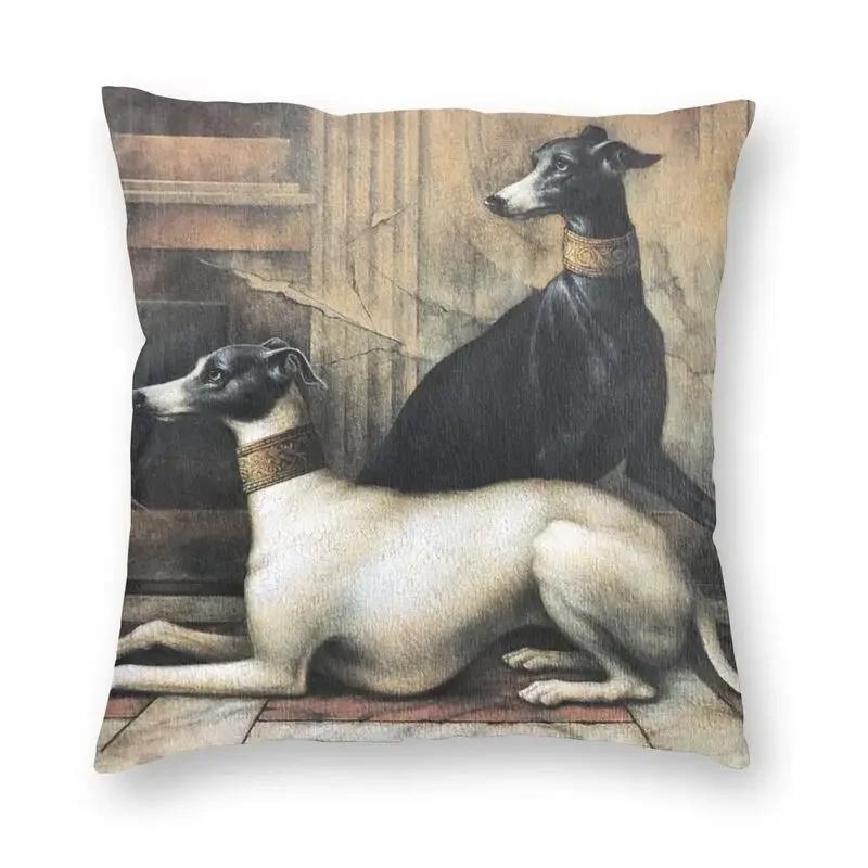 Greyhounds With Gold Collars Pillow Case Home Decorative Sihthound Dog Nordic Cushion Cover Velvet Pillowcase For Sofa 30x30cm червоний
Greyhounds With Gold Collars Pillow Case Home Decorative Sihthound Dog Nordic Cushion Cover Velvet Pillowcase For Sofa 30x30cm червоний
