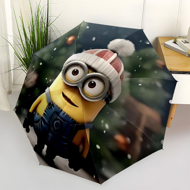 1pc Minion Automatic Folding Umbrella - Compact 8-Rib Design, Durable Plastic & Iron, Perfect Gift for Friends & Family, yy250923057
1pc Minion Automatic Folding Umbrella - Compact 8-Rib Design, Durable Plastic & Iron, Perfect Gift for Friends & Family, yy250923057