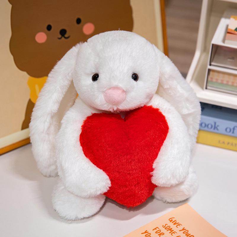 Love Heart Bunny Plush Toy - Soothing Doll for Kids & Wedding Toss Gift 30 cm білий
Love Heart Bunny Plush Toy - Soothing Doll for Kids & Wedding Toss Gift 30 cm білий