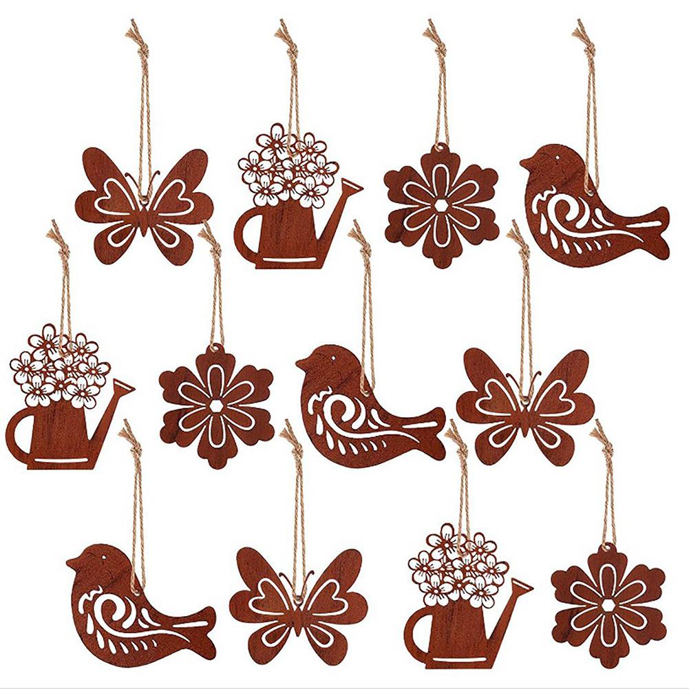 12Pcs Rusty Bird Silhouette Garden Decor Set Iron Hanging Wall Art For Outdoor Patio Yard Fence Spring Decoration
12Pcs Rusty Bird Silhouette Garden Decor Set Iron Hanging Wall Art For Outdoor Patio Yard Fence Spring Decoration