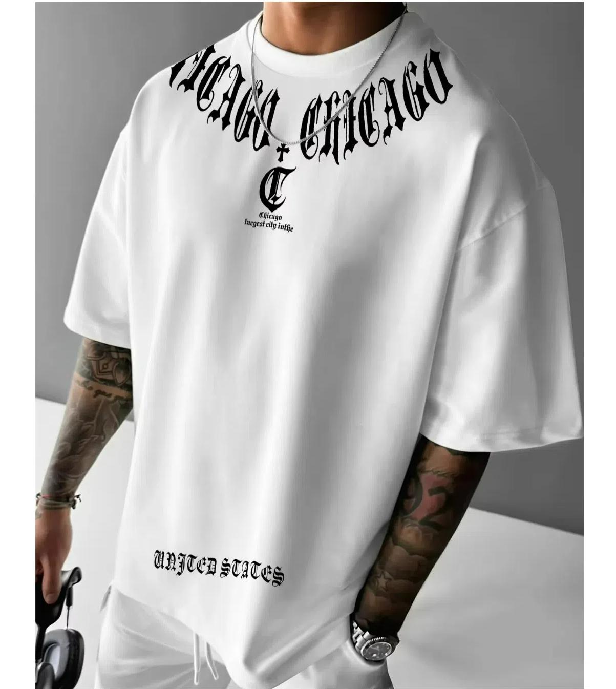 XXS-6XL Большие размеры Мужская футболка с буквенным принтом Летняя повседневная свободная мужская одежда Топы с коротким рукавом Футболки Пуловер XS
XXS-6XL Большие размеры Мужская футболка с буквенным принтом Летняя повседневная свободная мужская одежда Топы с коротким рукавом Футболки Пуловер XS