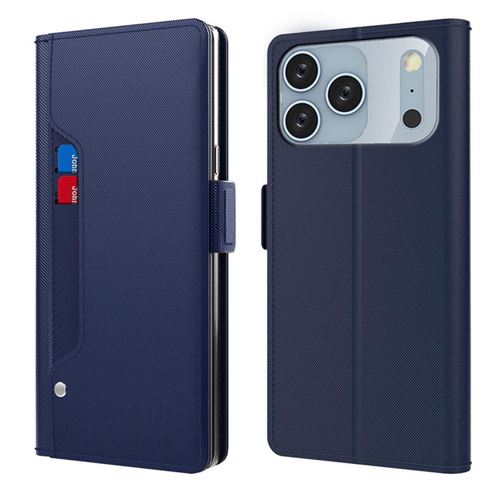 For iPhone 17 Pro Case Stand PU Leather Phone Cover Card Holder Mirror
For iPhone 17 Pro Case Stand PU Leather Phone Cover Card Holder Mirror