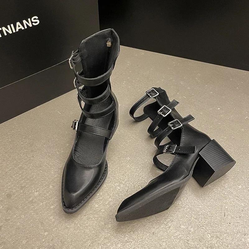 Модные женские ботильоны с острым носком, модные молнии сзади, металлическая пряжка, короткие ботильоны в ретро-стиле, женская обувь 40 чёрный
Модные женские ботильоны с острым носком, модные молнии сзади, металлическая пряжка, короткие ботильоны в ретро-стиле, женская обувь 40 чёрный