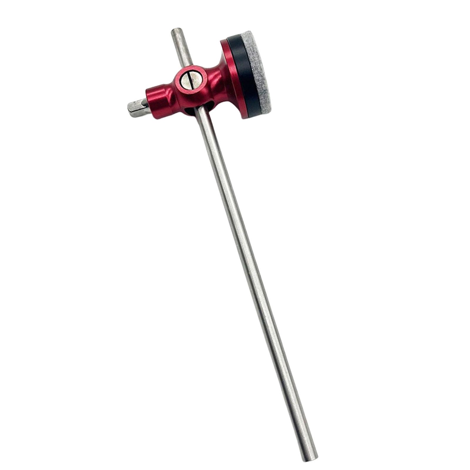 Bass Drum Pedal Beater Replacement Aluminum Alloy Hammer Head Percussion Instrument Accessories Easily to Install красный
Bass Drum Pedal Beater Replacement Aluminum Alloy Hammer Head Percussion Instrument Accessories Easily to Install красный
