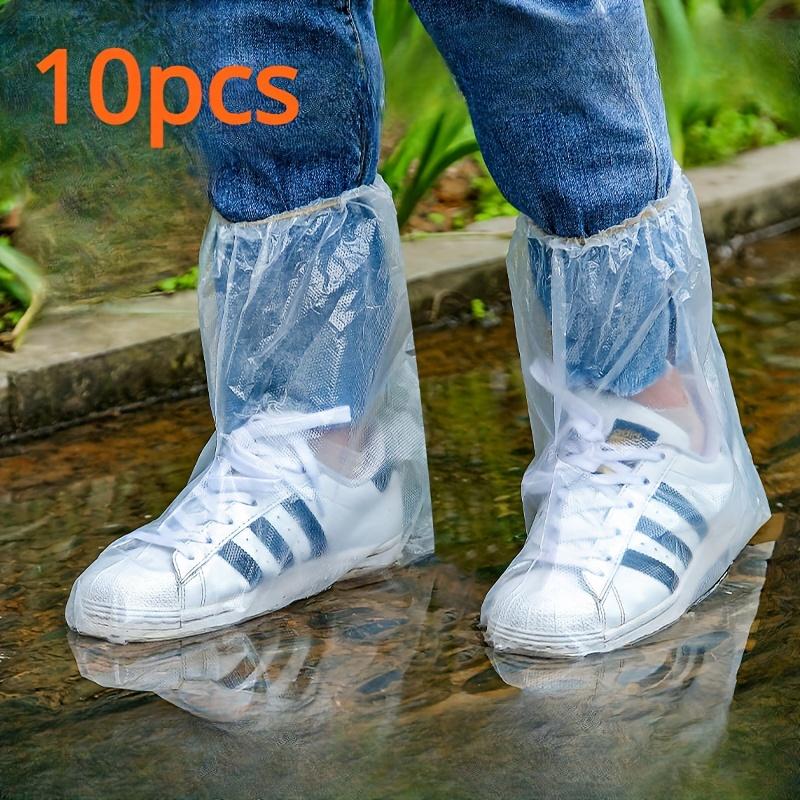 10Pcs Waterproof Shoe Covers, Transparent Rain Boots for Outdoor, Reusable Sand Proof Protector for Cleaning
10Pcs Waterproof Shoe Covers, Transparent Rain Boots for Outdoor, Reusable Sand Proof Protector for Cleaning
