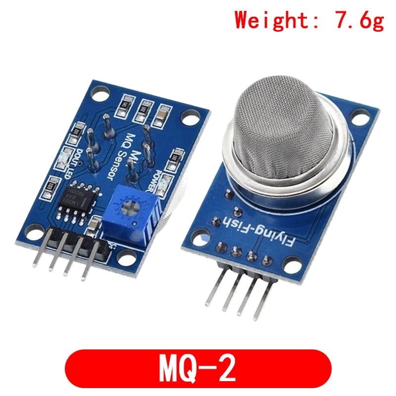 MQ-2 MQ-3 MQ-4 MQ-5 MQ-6 MQ-7 MQ-8 MQ-9 MQ-135 Detection Smoke methane liquefied Gas Sensor Module for Arduino Starter DIY Kit
MQ-2 MQ-3 MQ-4 MQ-5 MQ-6 MQ-7 MQ-8 MQ-9 MQ-135 Detection Smoke methane liquefied Gas Sensor Module for Arduino Starter DIY Kit