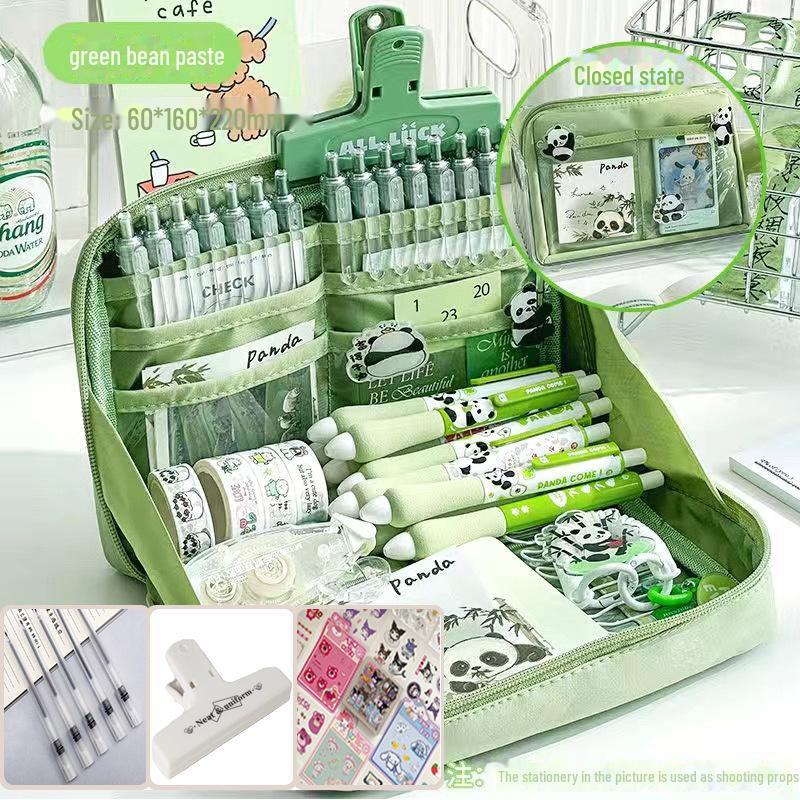 Вместительный 12-слойный пенал для девочек — идеальный вариант для учеников младших и старших классов средней школы 5 random stickers + small clip + 5 gel pens
Вместительный 12-слойный пенал для девочек — идеальный вариант для учеников младших и старших классов средней школы 5 random stickers + small clip + 5 gel pens