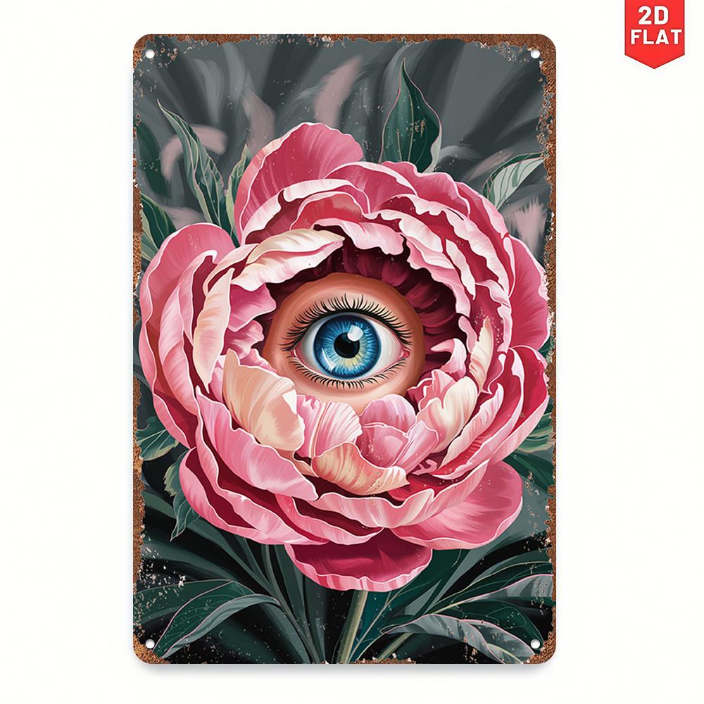 Vintage Metal Wall Art Sign Pink Rose Eye Retro Aluminum Plaque for Home Bar Cafe Decor s s Christmas Halloween Thanksg 20x30cm(7.8x11.8inch)
Vintage Metal Wall Art Sign Pink Rose Eye Retro Aluminum Plaque for Home Bar Cafe Decor s s Christmas Halloween Thanksg 20x30cm(7.8x11.8inch)