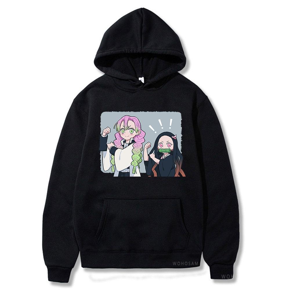 Cartoon Demon Slayer Kanroji Miritsu Hoodies Kawaii Kamado Nezuko Printed Winter Streetwear Men Women Fashion Soft Warm Sweatshirts
Cartoon Demon Slayer Kanroji Miritsu Hoodies Kawaii Kamado Nezuko Printed Winter Streetwear Men Women Fashion Soft Warm Sweatshirts