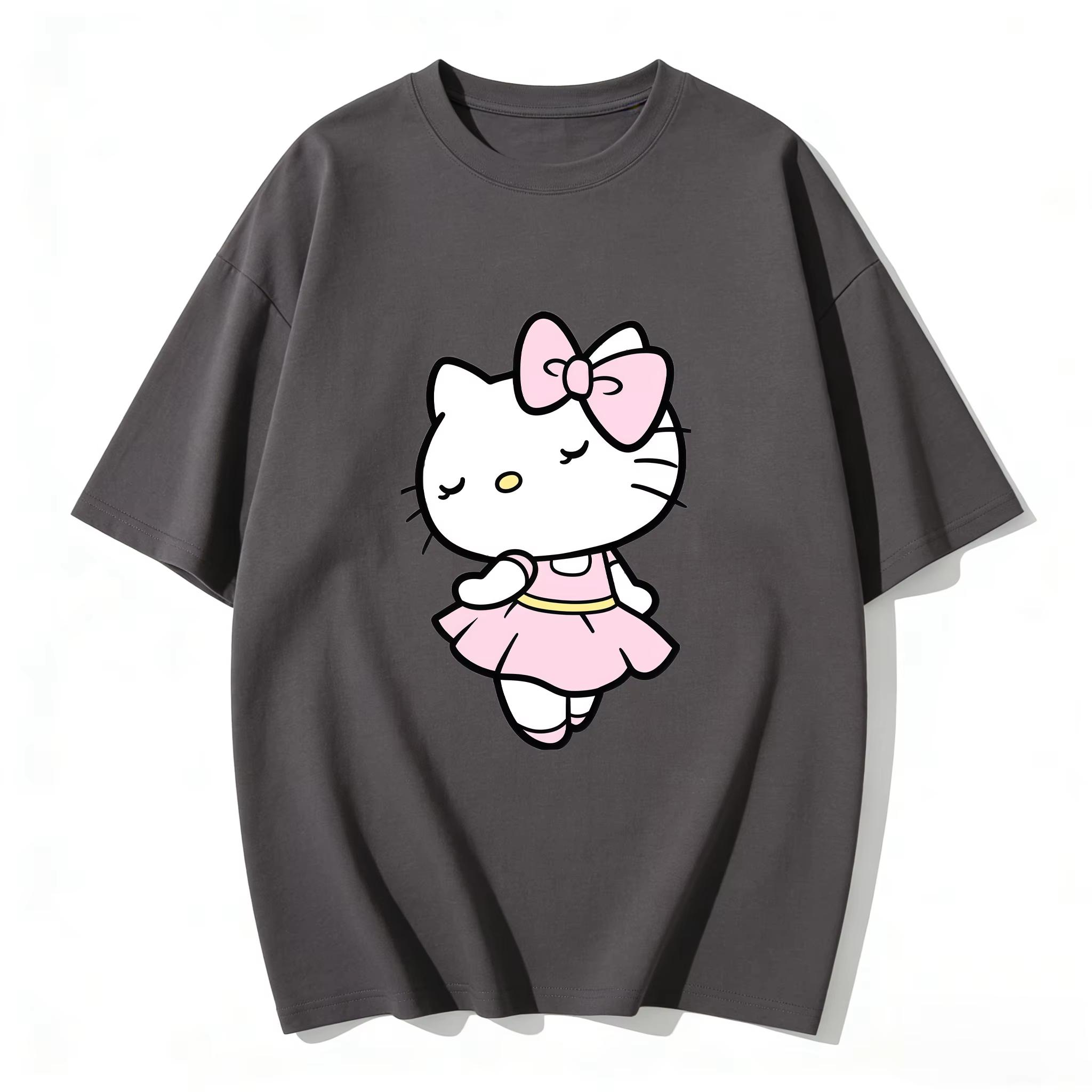 2026 Summer New Arrival Kawaii Hello Kitty Ballerina Print Couple T Shirts Casual Loose Family Matching Outfits Parentchild Tee S
2026 Summer New Arrival Kawaii Hello Kitty Ballerina Print Couple T Shirts Casual Loose Family Matching Outfits Parentchild Tee S
