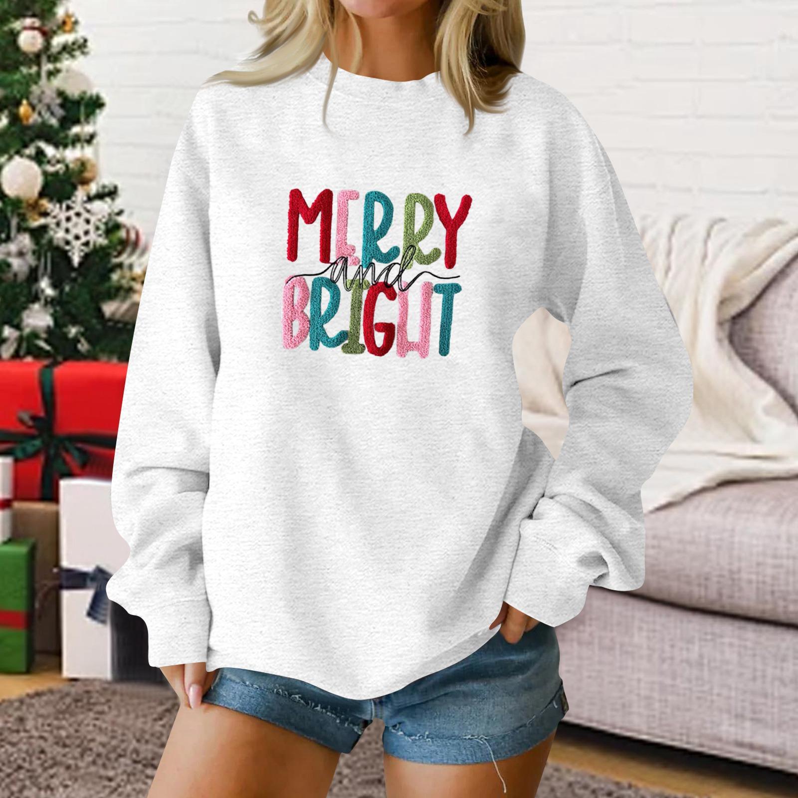 Women s Fashion Casual Long-sleeved Loose Christmas Printed Round Neck Pullover Hoodie Sweatshirt XXL білий
Women s Fashion Casual Long-sleeved Loose Christmas Printed Round Neck Pullover Hoodie Sweatshirt XXL білий