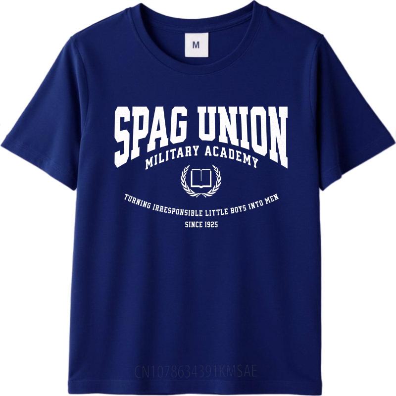 Streetwear Summer Unisex Tshirt Spag Union Military Academy Turning Irresponsible Little Boys Into Men Since 1925 Short Sleeve 4XL
Streetwear Summer Unisex Tshirt Spag Union Military Academy Turning Irresponsible Little Boys Into Men Since 1925 Short Sleeve 4XL