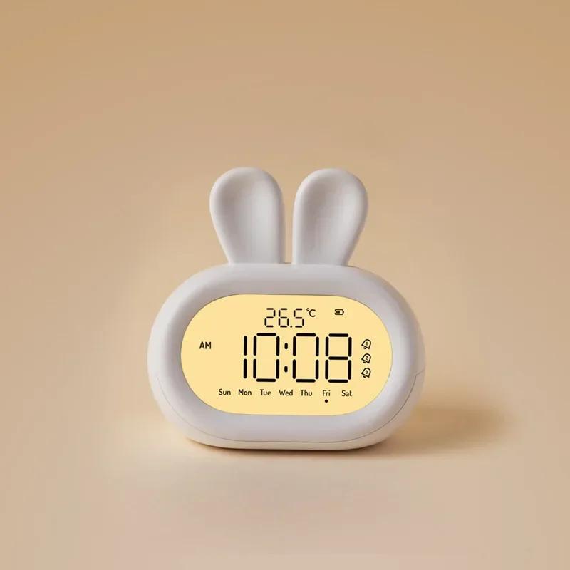 Adorable Bunny Digital Alarm Night Light 12/24H Countdown Timer Temperature Display USB Rechargeable Bedside Desk Home Decor белый
Adorable Bunny Digital Alarm Night Light 12/24H Countdown Timer Temperature Display USB Rechargeable Bedside Desk Home Decor белый