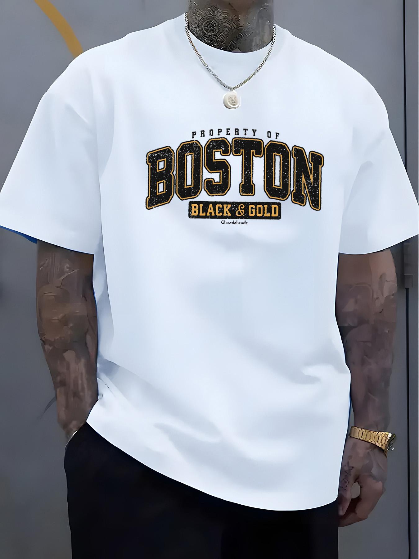 Boston print casual mens Tshirt roundneck shortsleeved sport Tshirt summer fashion 3XL
Boston print casual mens Tshirt roundneck shortsleeved sport Tshirt summer fashion 3XL