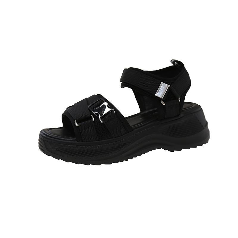 Daddy sandals women s outer wear summer new trendy with molded stickers thick-soled muffin sports beach shoes women 40 чёрный
Daddy sandals women s outer wear summer new trendy with molded stickers thick-soled muffin sports beach shoes women 40 чёрный