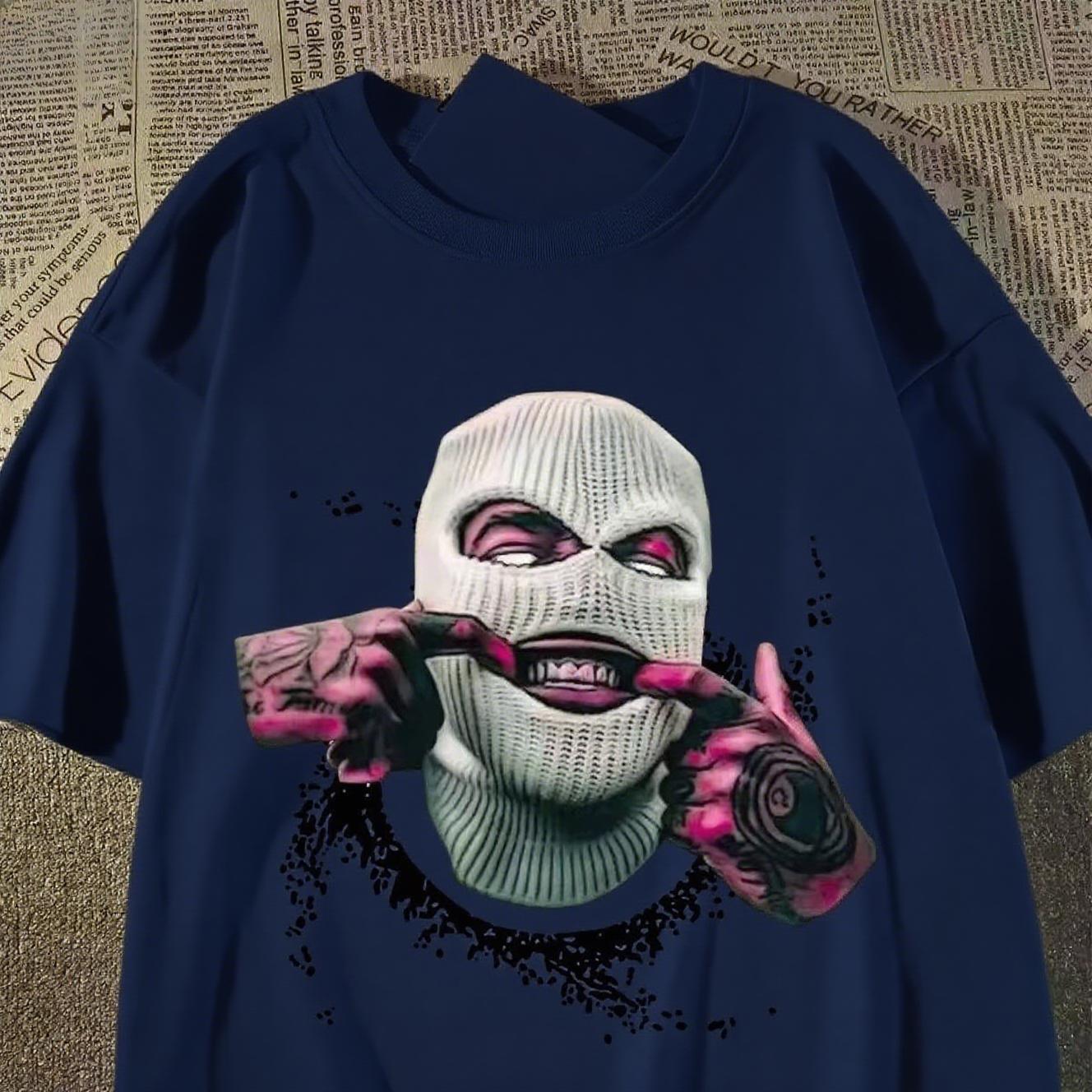 2025 Autumn Winter Cotton Skin-friendly T-shirt Suitable for Both Men and Women American Printing Loose Trend Large Size T-shirt 4XL
2025 Autumn Winter Cotton Skin-friendly T-shirt Suitable for Both Men and Women American Printing Loose Trend Large Size T-shirt 4XL